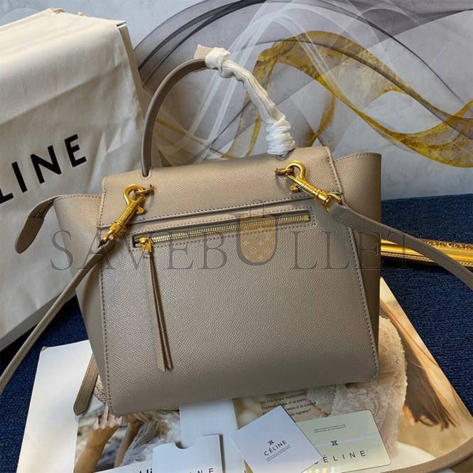 CELINE MICRO BELT BAG 189153ZVA.18LT (24cm*20cm*13cm)