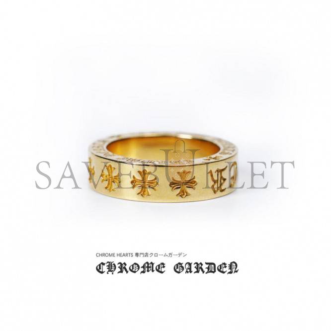 CHROME HEARTS 22K GOLD FOREVER RING (MADE TO ORDER)