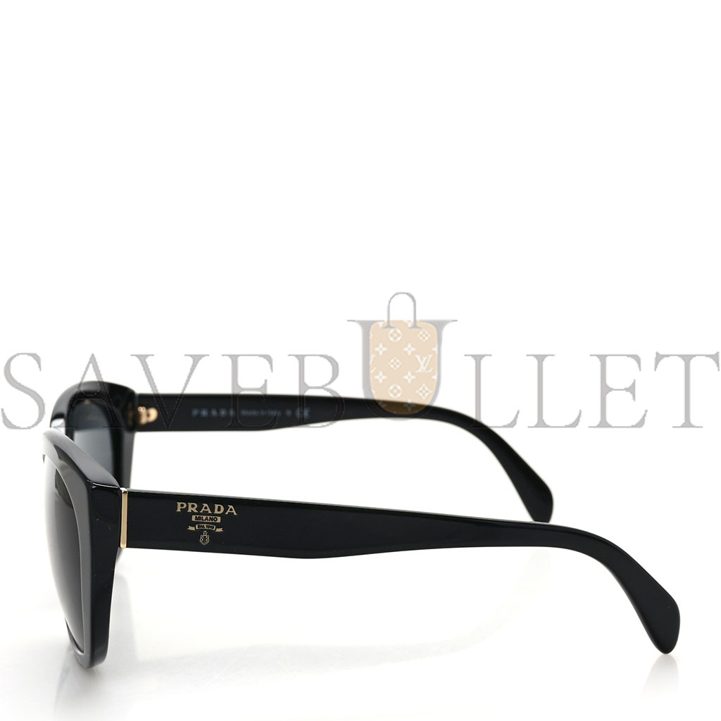 PRADA ACETATE SUNGLASSES SPR 16X BLACK