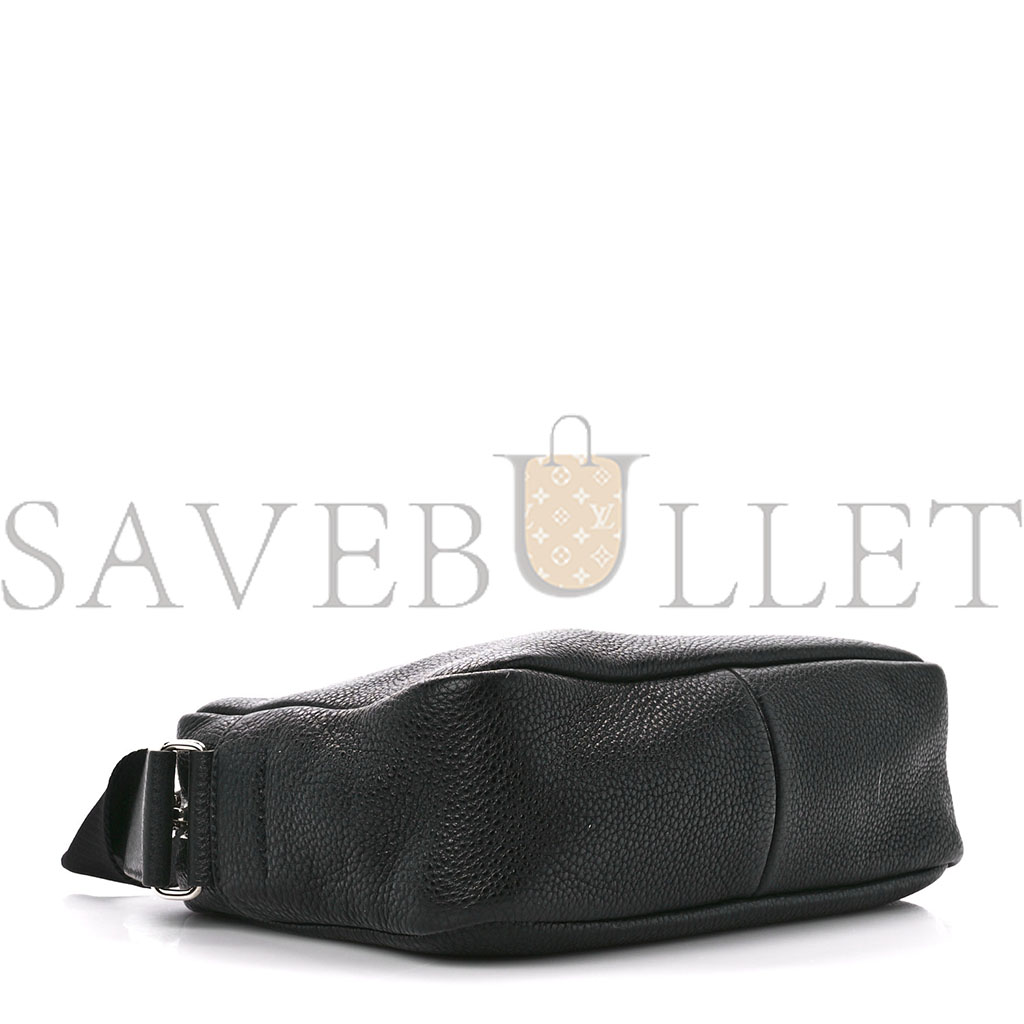 PRADA VITELLO DAINO CAMERA CROSSBODY BLACK (22*15*8cm)