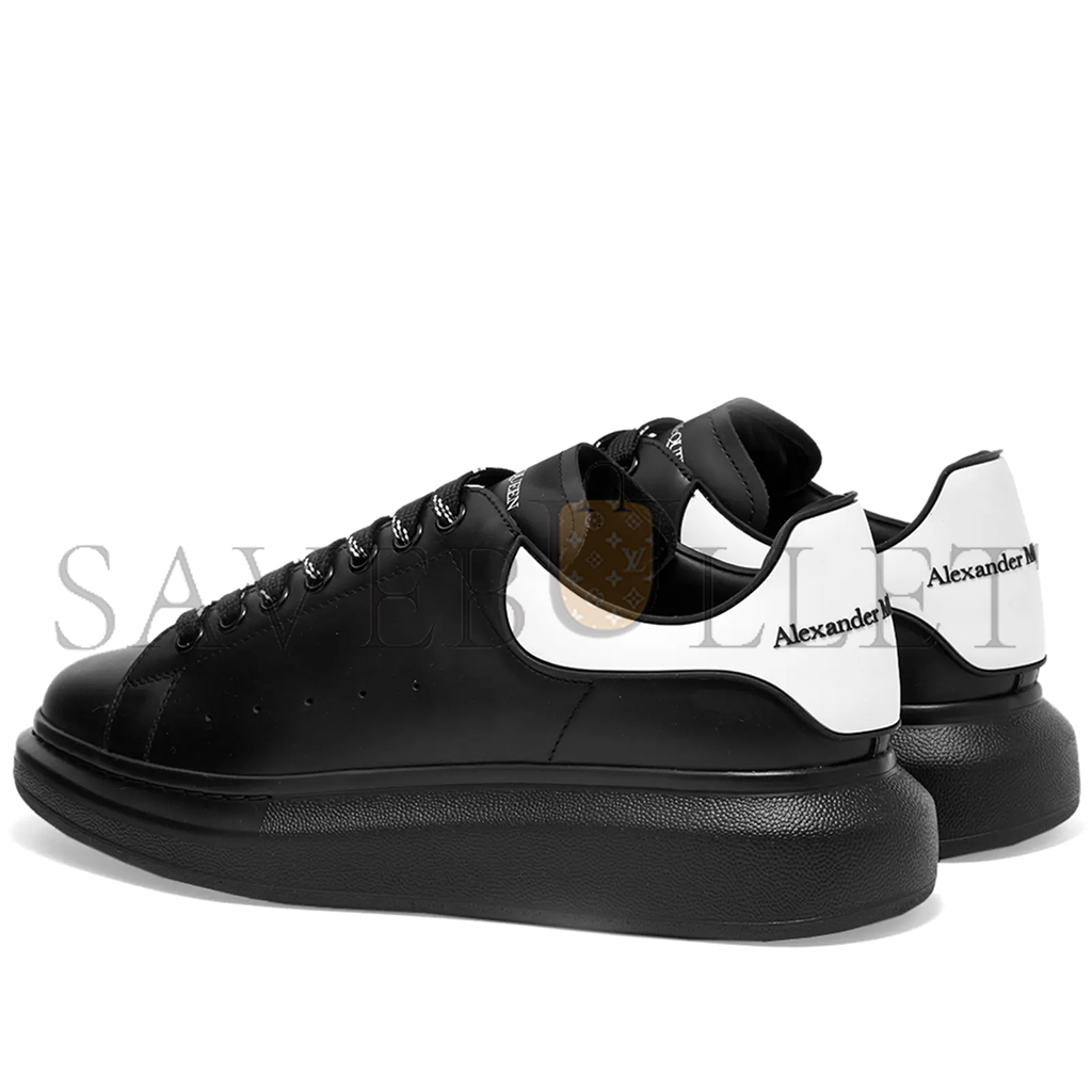 ALEXANDER MCQUEEN OVERSIZED RAISED-SOLE LEATHER TRAINERS 625156WHXMT1006