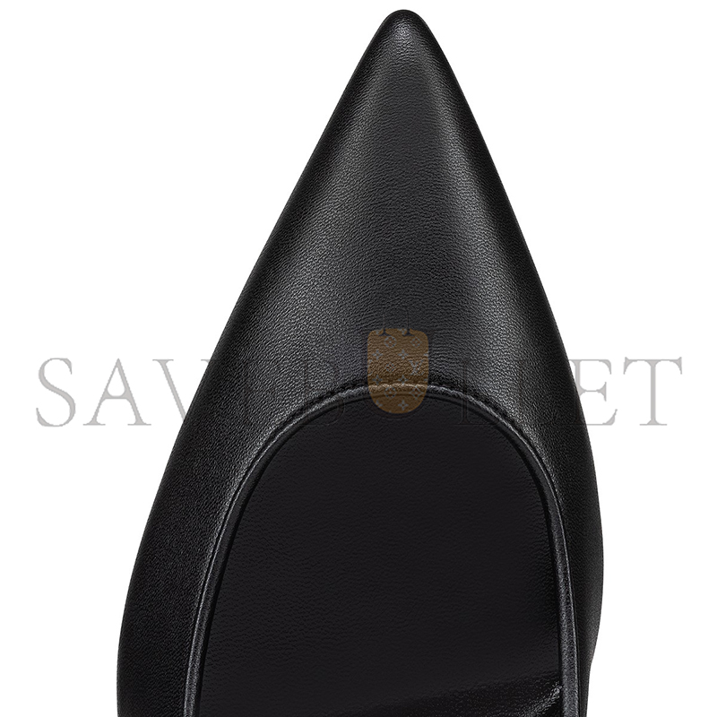 CHRISTIAN LOUBOUTIN SPORTY KATE 85 MM PUMPS-NAPPA LEATHER-BLACK-WOMEN 1240544B439 CHRISTIAN LOUBOUTIN SPORTY KATE 85 MM PUMPS-NAPPA LEATHER-BLACK-WOMEN 1240544B439