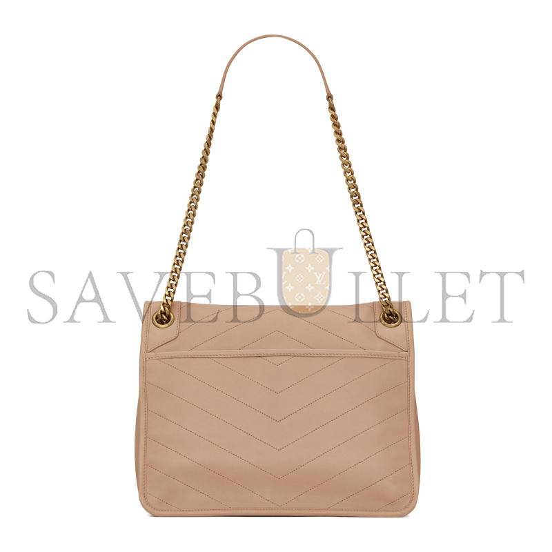 YSL NIKI MEDIUM CHAIN BAG IN LAMBSKIN 6331581EL072721 (28*20.5*8.5cm)