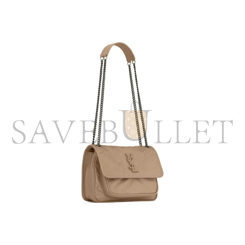 YSL NIKI BABY IN VINTAGE LEATHER 6331601YG042826 (21*16*7.5cm)
