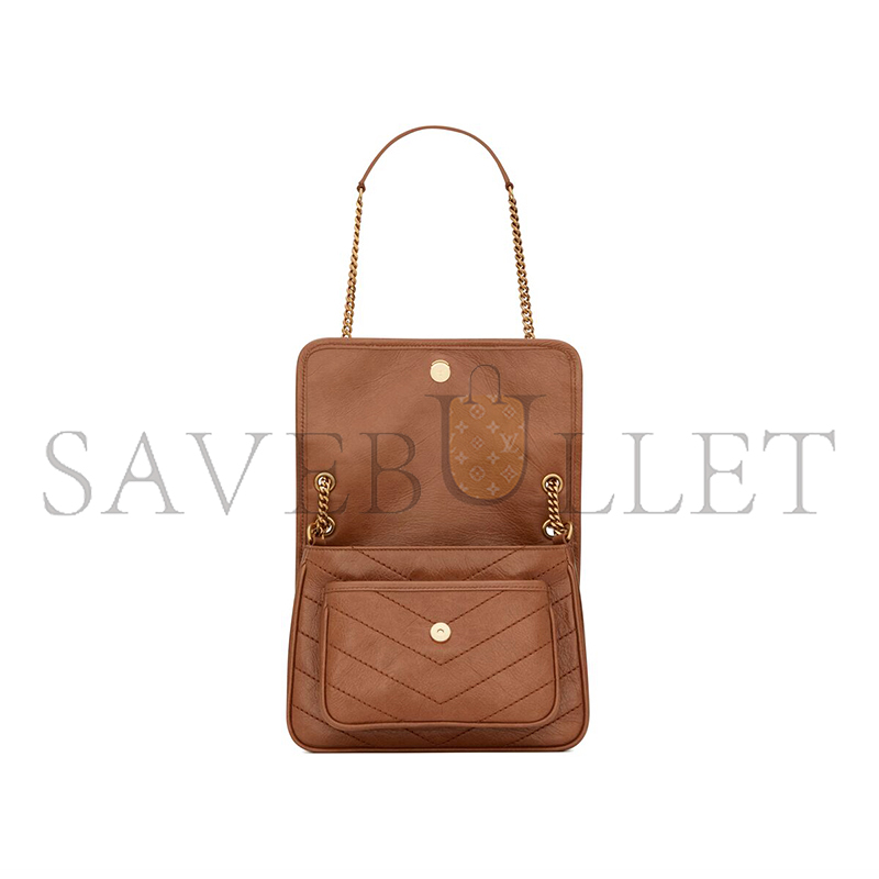 YSL NIKI BABY IN VINTAGE LEATHER 6331601YG072522 (21*16*7.5cm) YSL NIKI BABY IN VINTAGE LEATHER 6331601YG072522 (21*16*7.5cm)