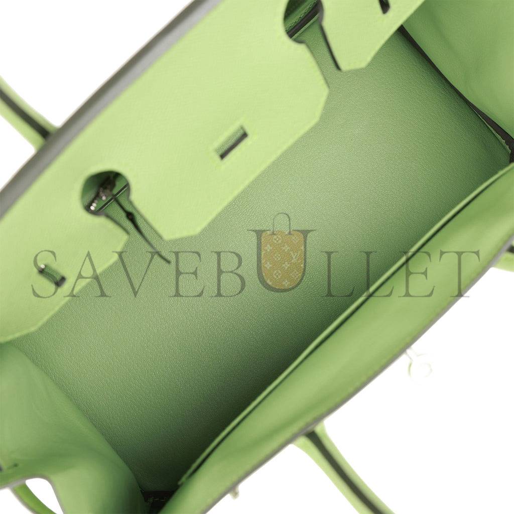 HERMES BIRKIN 30 VERT CRIQUET EPSOM PALLADIUM HARDWARE (30cm)