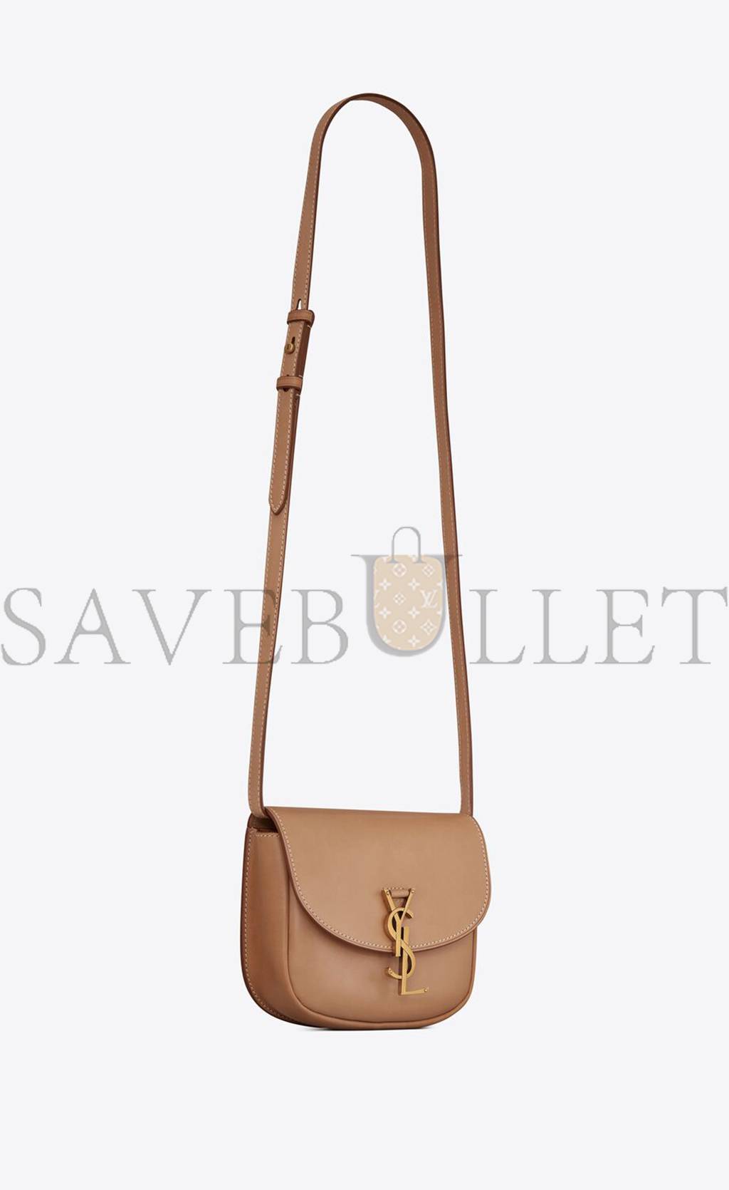 YSL KAIA SMALL SATCHEL IN SMOOTH VINTAGE LEATHER 619740BWR6W2725 (18*15.5*5.5cm)