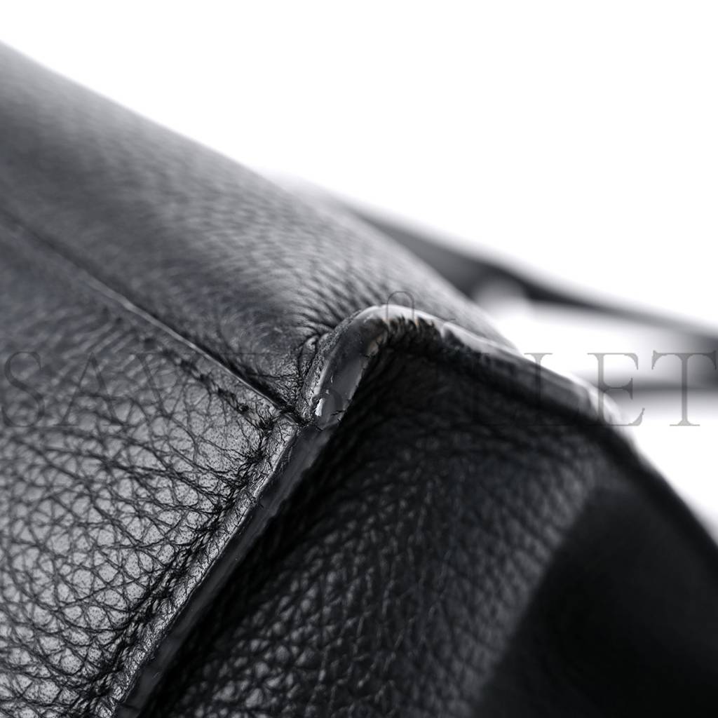 CELINE SUPPLE GRAINED CALFSKIN MEDIUM BIG BAG BLACK (32*32*29cm)